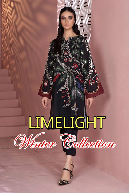 navy blue dress for baby girl 2PC LIMELIGHT WINTER COTTON DRESS 35 main image 0